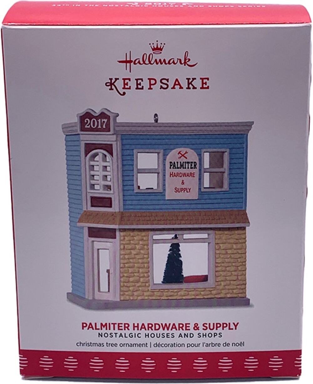 Hallmark Keepsake 2017 Palmiter Hardware Supply Christmas Ornament in Box